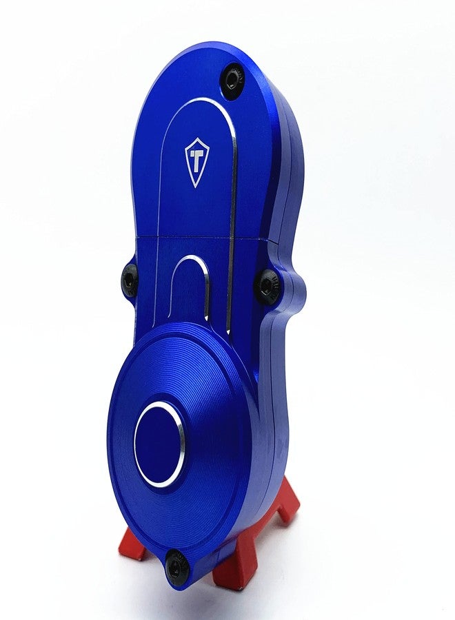 Treal Aluminum 7075 Outer Gearbox Housing for Losi LMT Monster Truck (Blue) - Image 2
